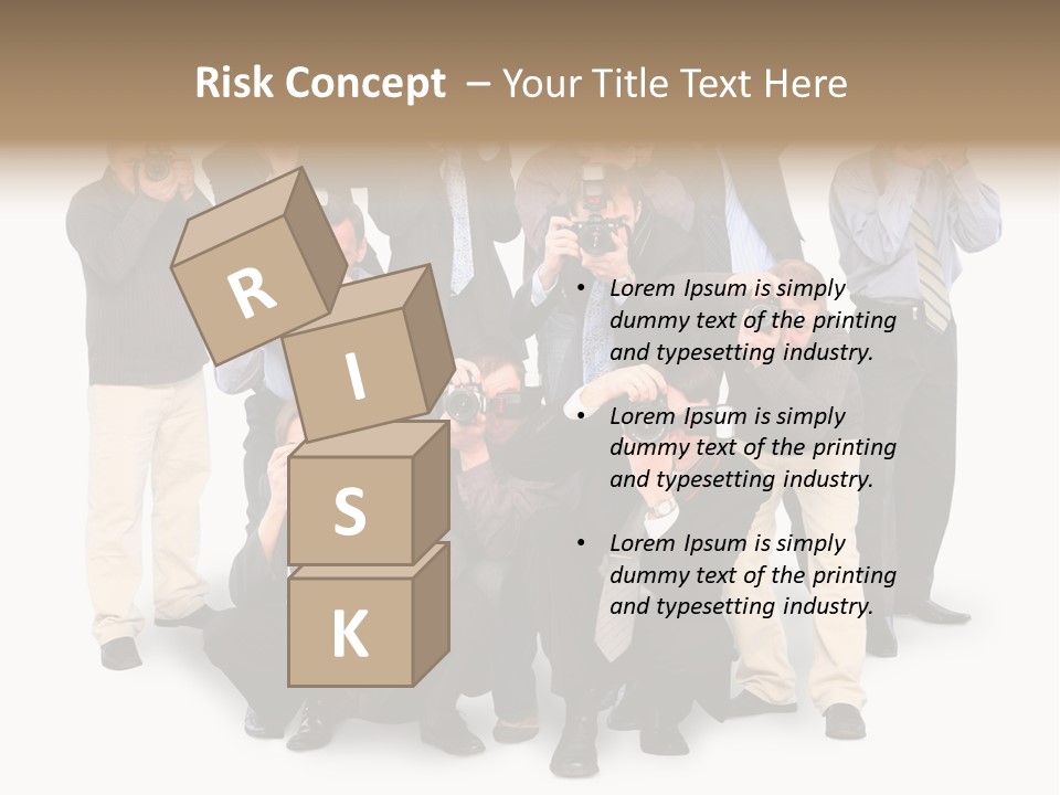 Paparazzi Stock PowerPoint Template