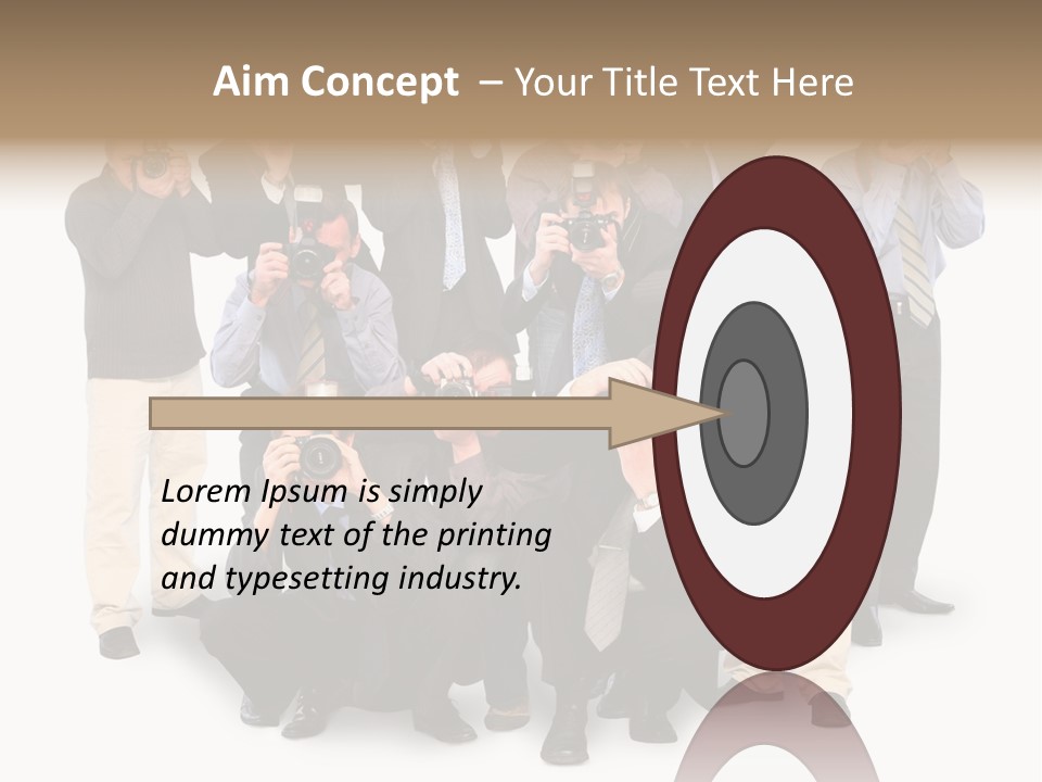 Paparazzi Stock PowerPoint Template