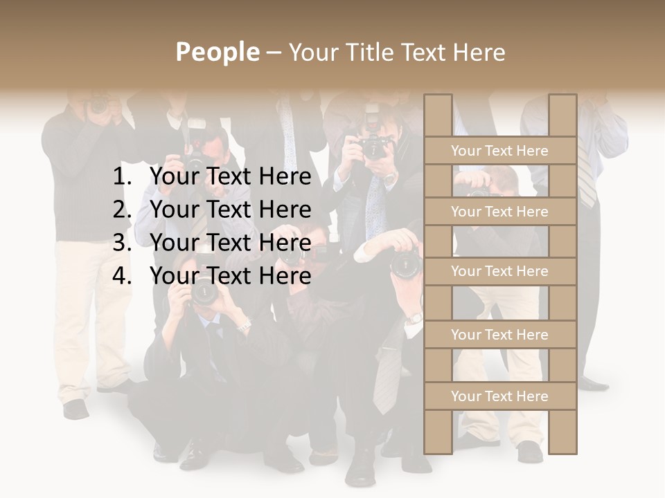 Paparazzi Stock PowerPoint Template