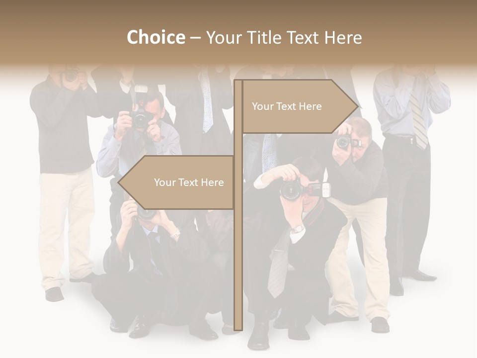 Paparazzi Stock PowerPoint Template