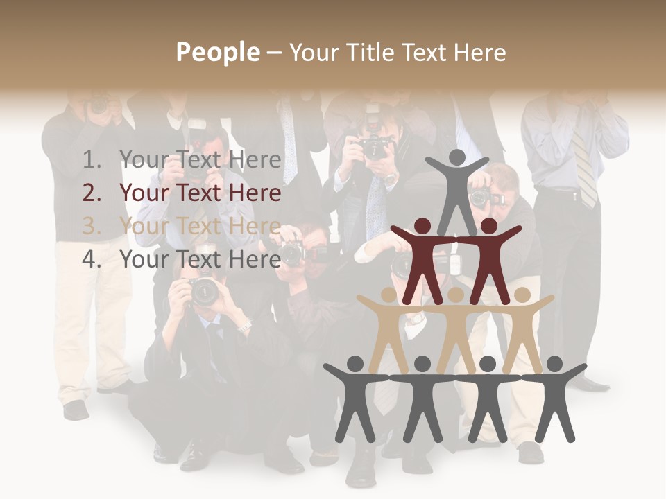Paparazzi Stock PowerPoint Template