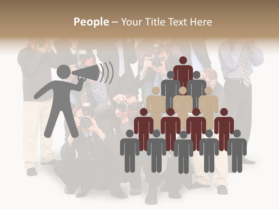 Paparazzi Stock PowerPoint Template