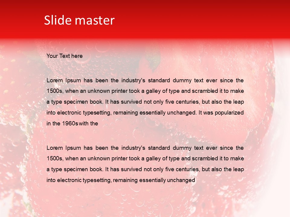 Speed Nature Stirred PowerPoint Template