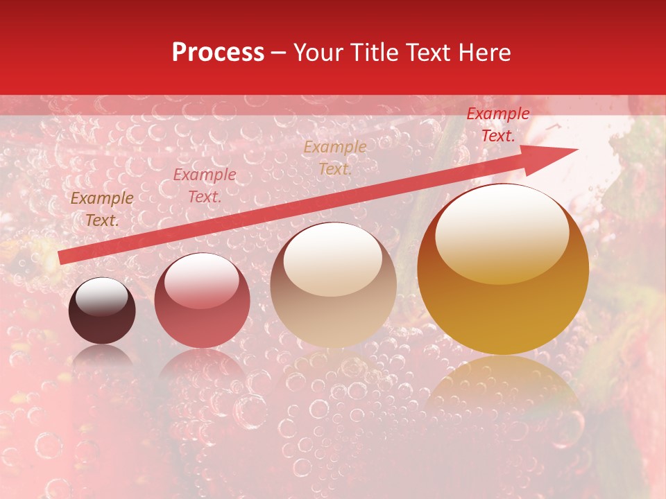 Fruits In Water PowerPoint Template