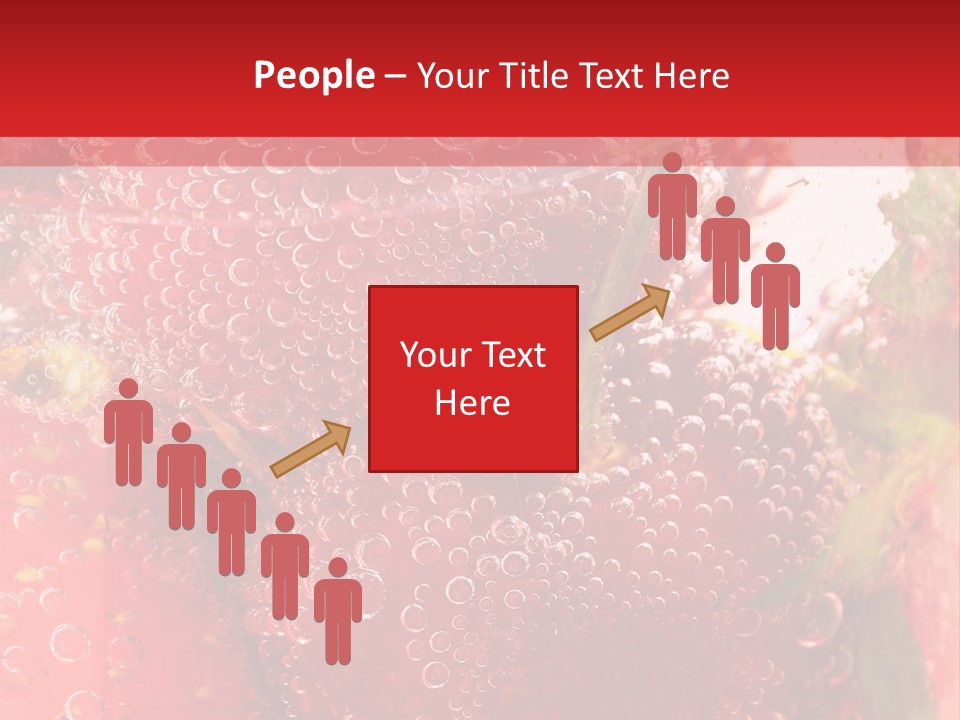 Fruits In Water PowerPoint Template