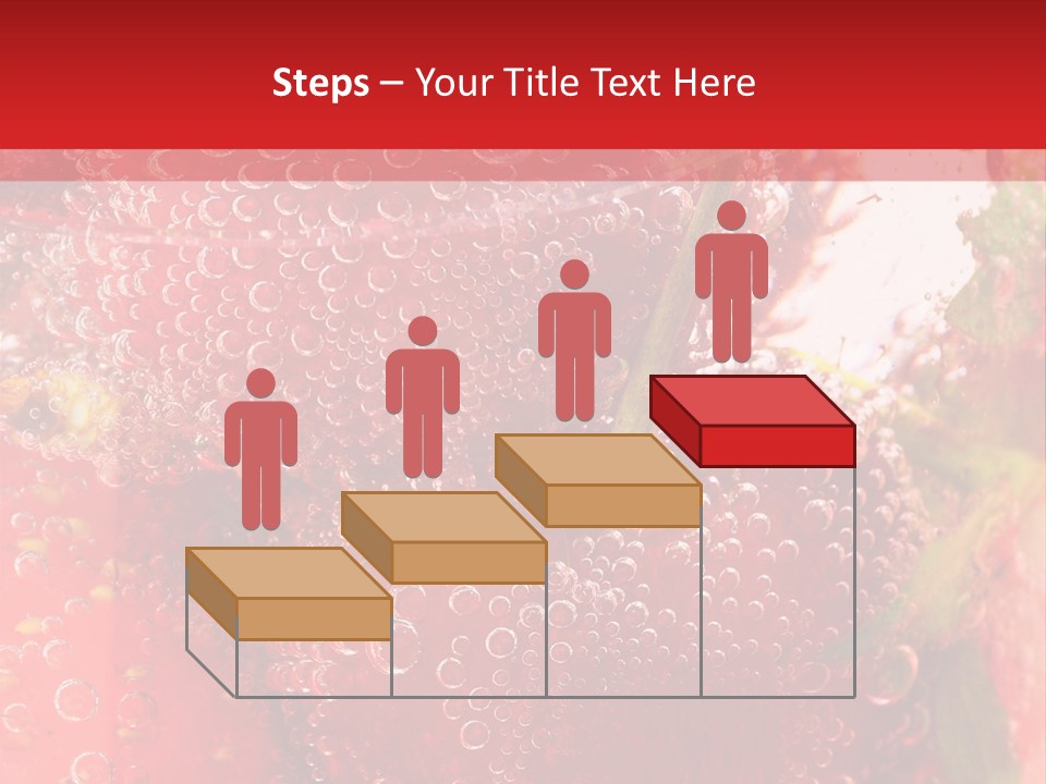 Fruits In Water PowerPoint Template