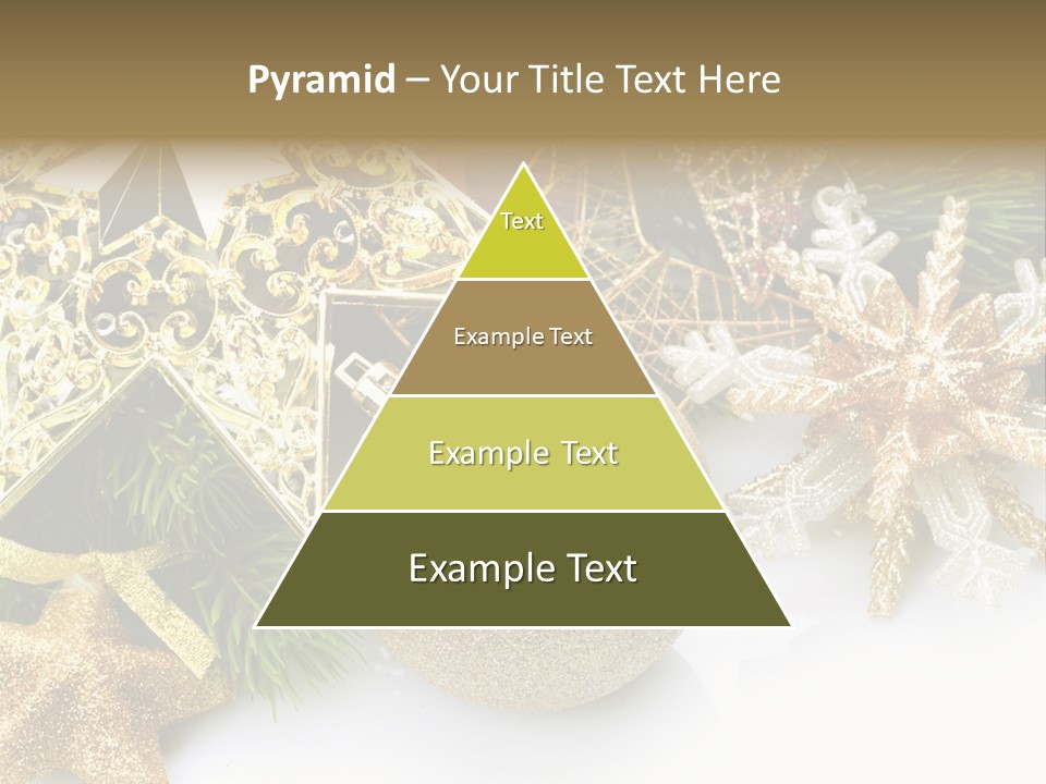 Green Christmas Decorative PowerPoint Template