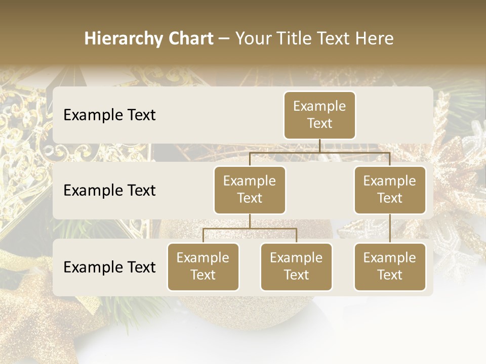 Green Christmas Decorative PowerPoint Template
