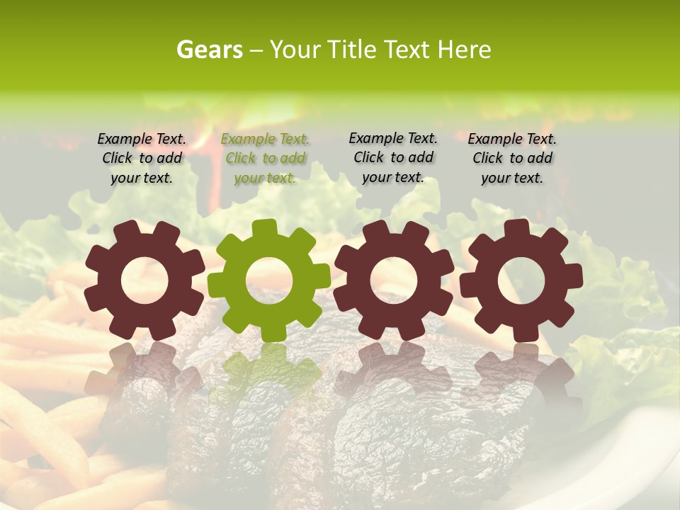 Old Homestead Steakhouse PowerPoint Template