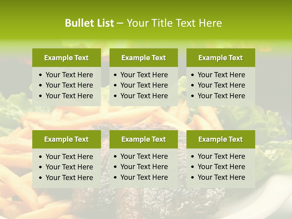 Old Homestead Steakhouse PowerPoint Template