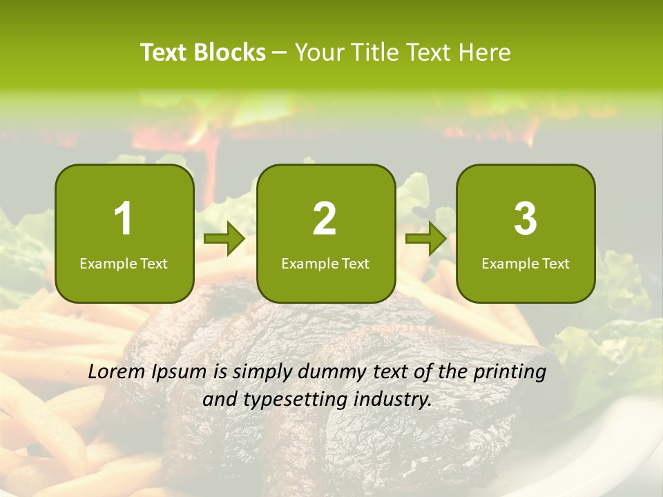 Old Homestead Steakhouse PowerPoint Template