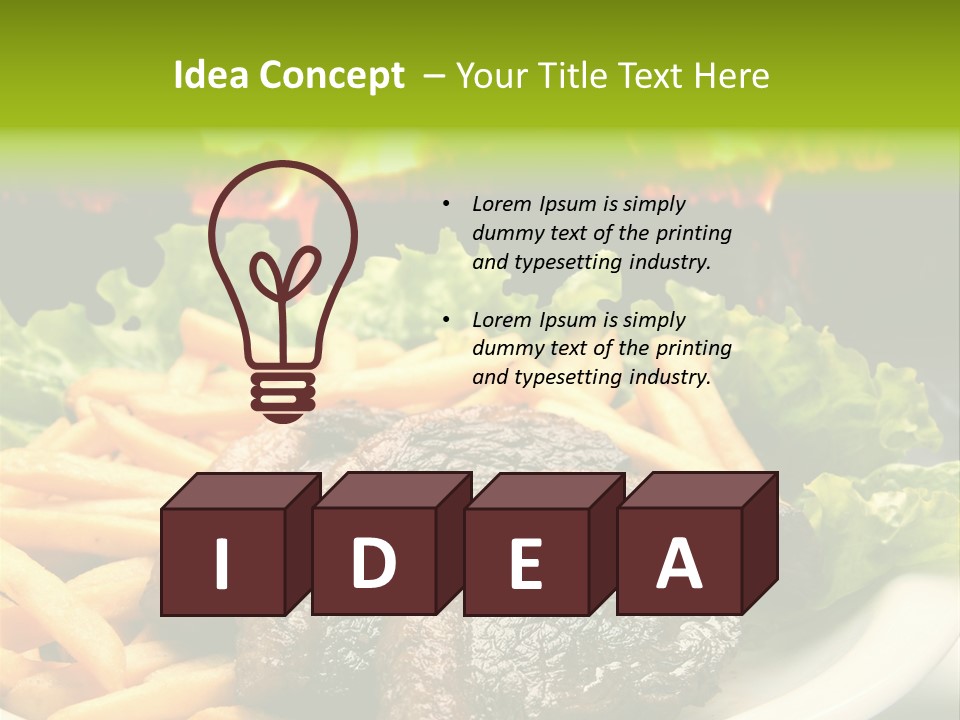 Old Homestead Steakhouse PowerPoint Template