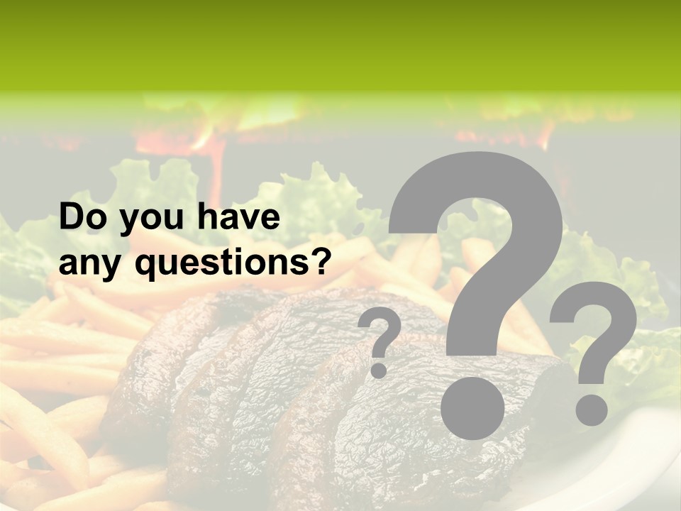 Old Homestead Steakhouse PowerPoint Template