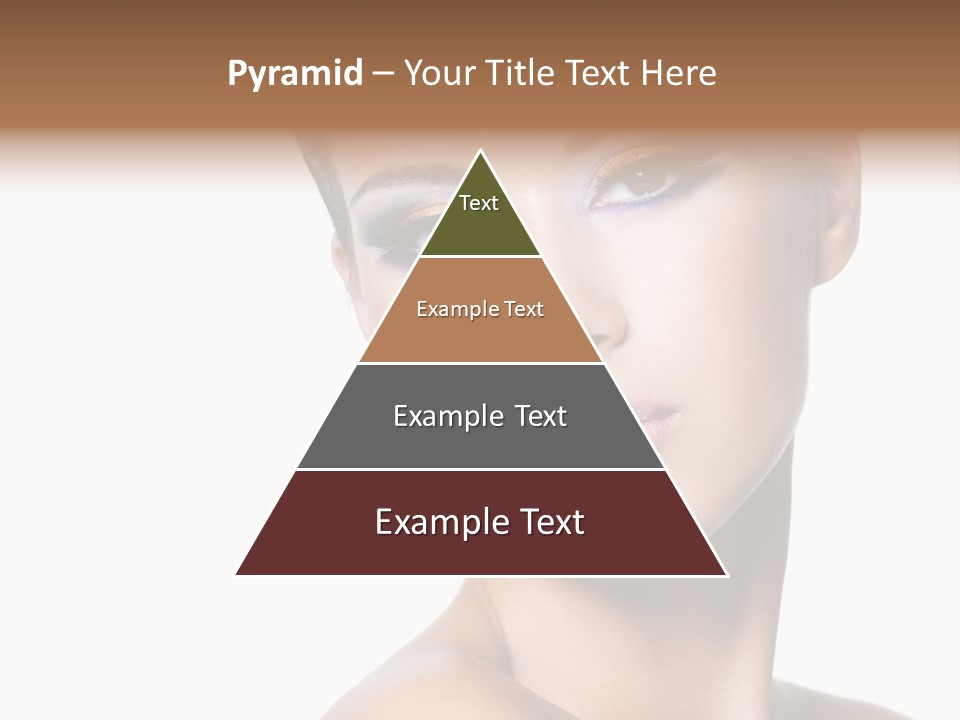 Glamour Face Makeup PowerPoint Template