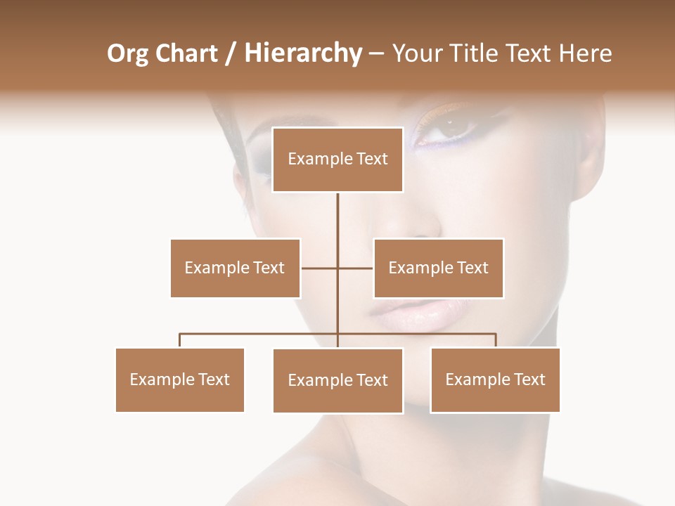 Glamour Face Makeup PowerPoint Template