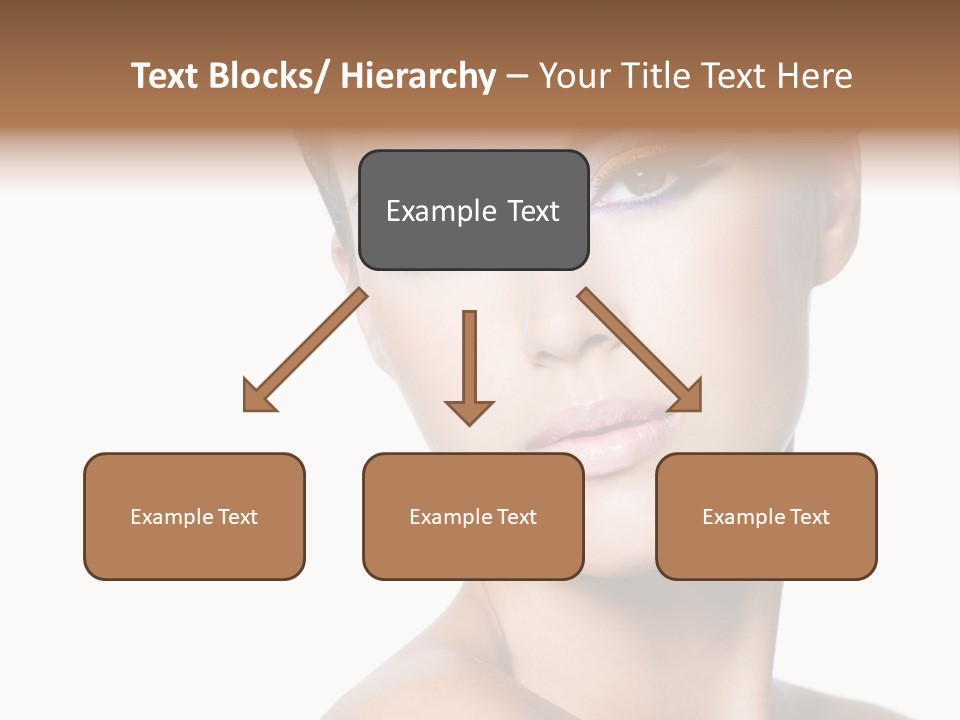 Glamour Face Makeup PowerPoint Template