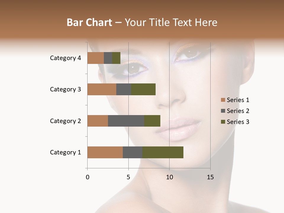 Glamour Face Makeup PowerPoint Template