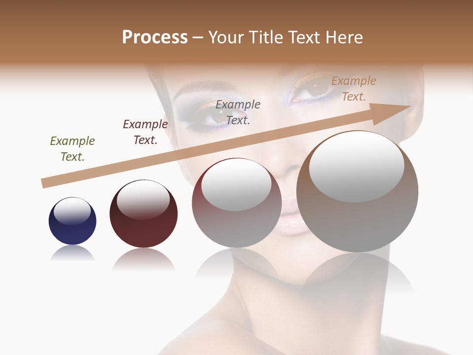 Glamour Face Makeup PowerPoint Template