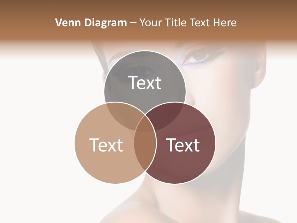 Glamour Face Makeup PowerPoint Template