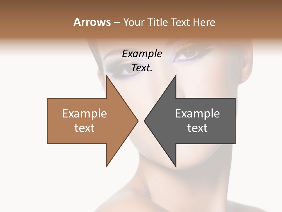 Glamour Face Makeup PowerPoint Template