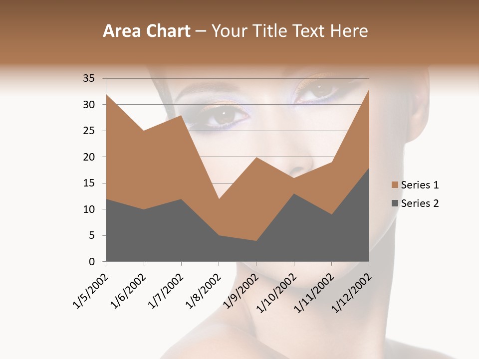 Glamour Face Makeup PowerPoint Template