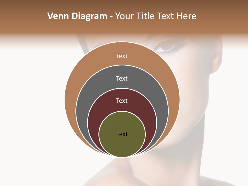 Glamour Face Makeup PowerPoint Template