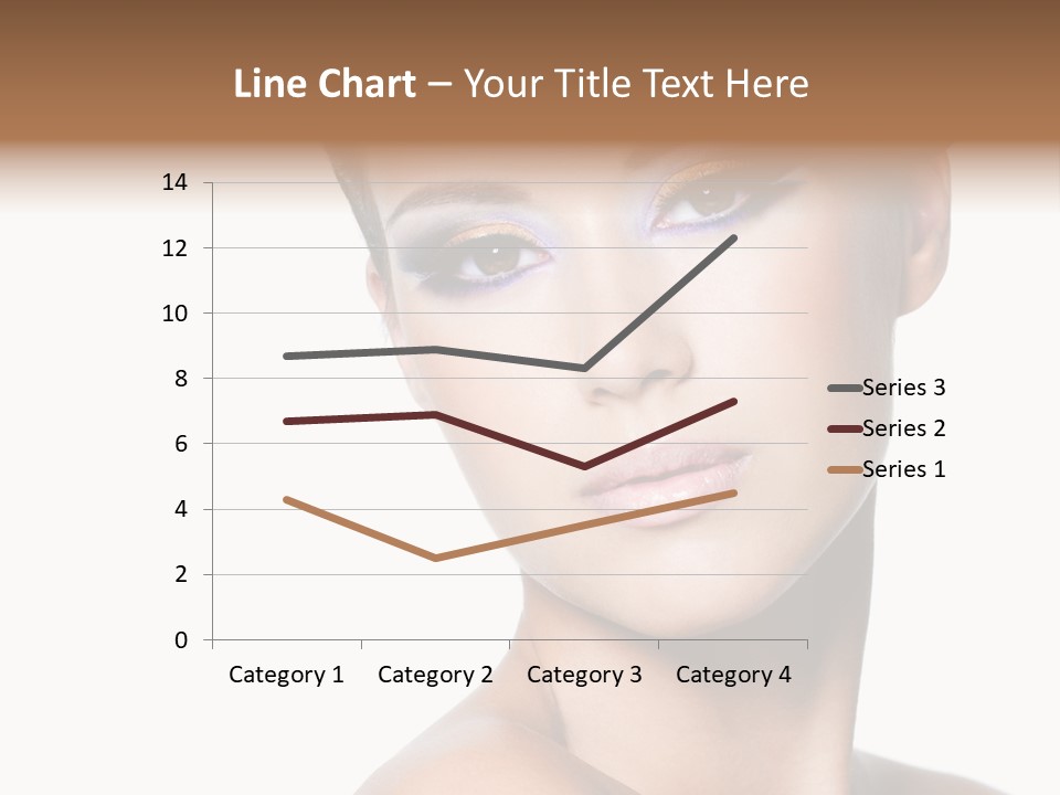 Glamour Face Makeup PowerPoint Template