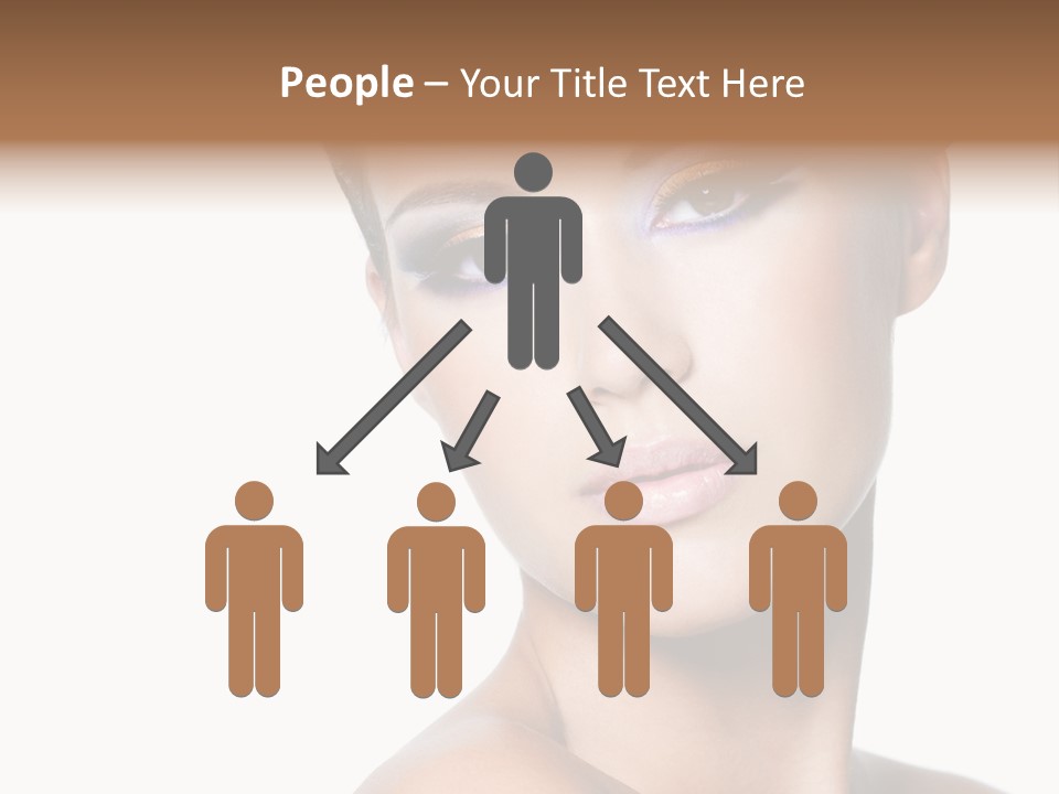 Glamour Face Makeup PowerPoint Template