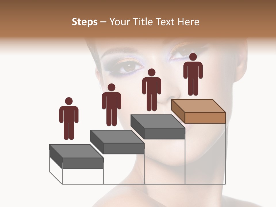 Glamour Face Makeup PowerPoint Template