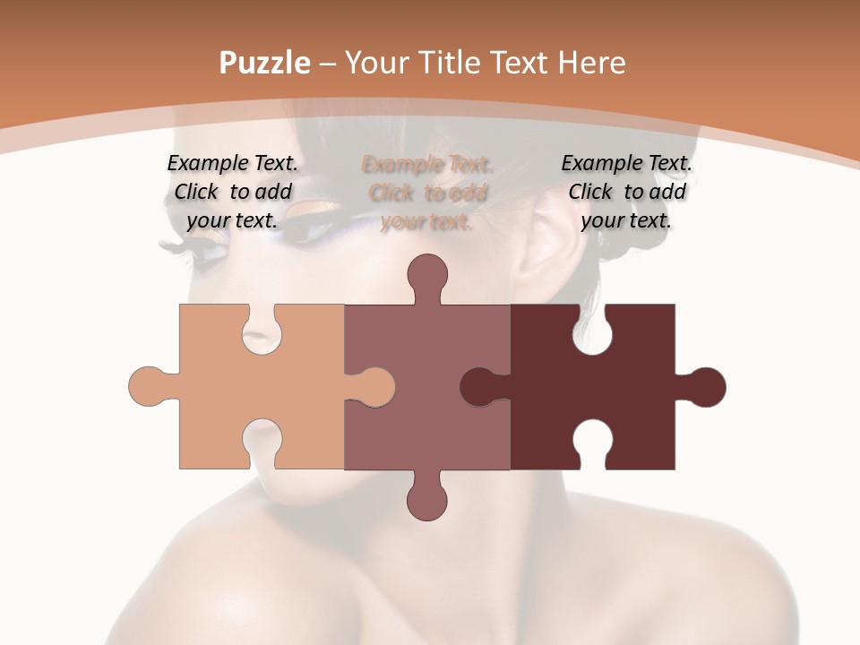 Schöne Frau PowerPoint Template