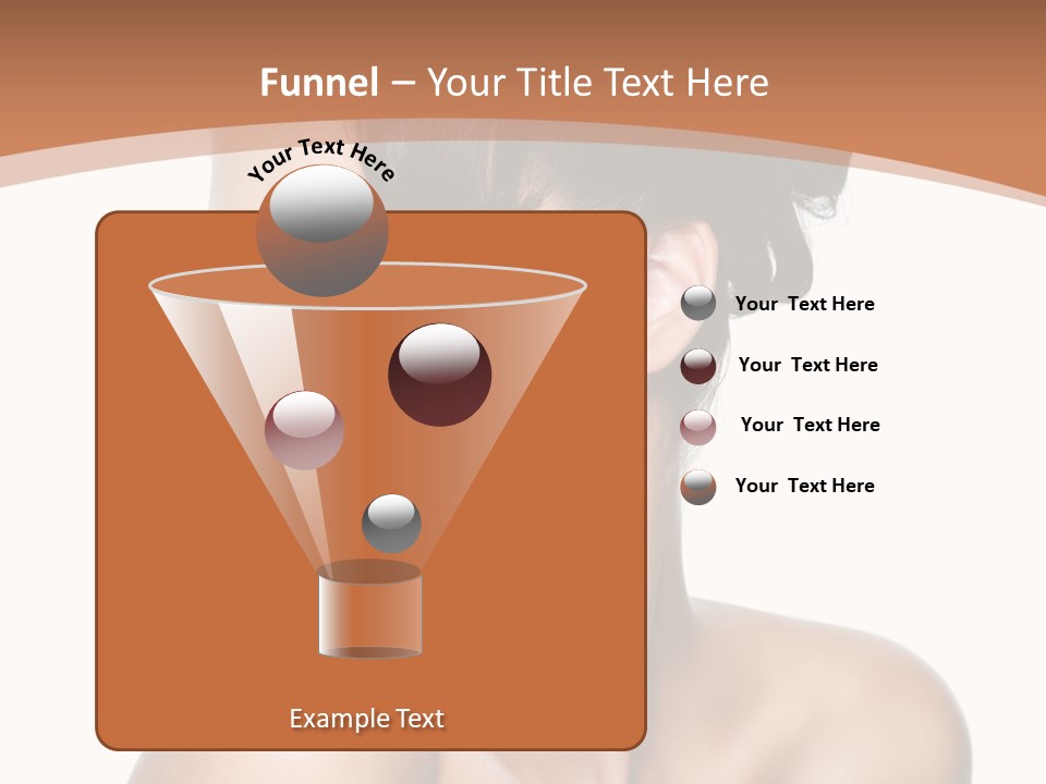 Schöne Frau PowerPoint Template