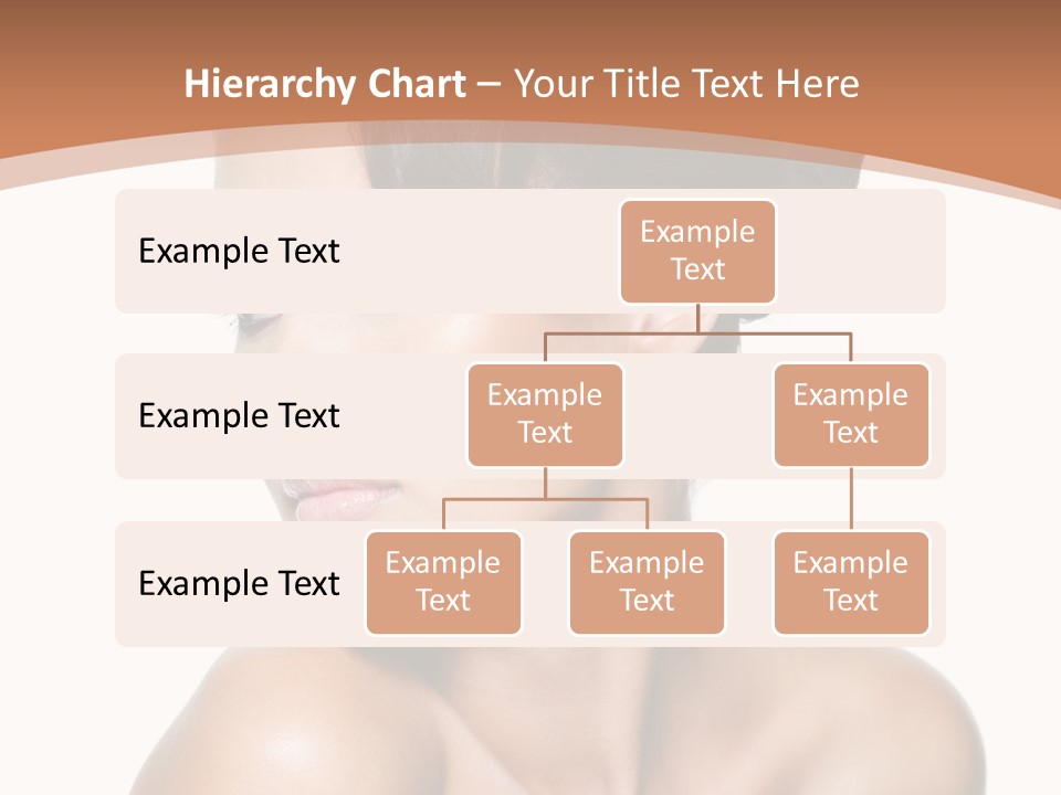 Schöne Frau PowerPoint Template