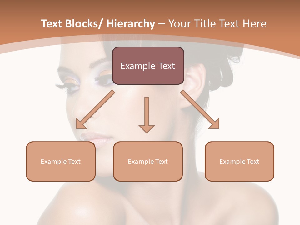 Schöne Frau PowerPoint Template