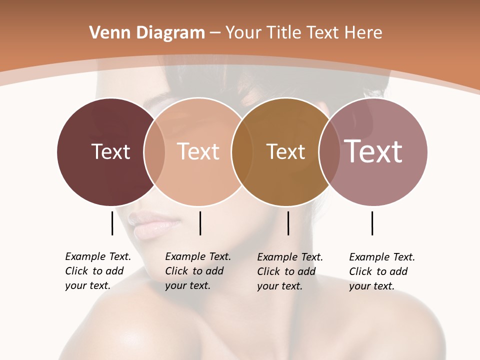 Schöne Frau PowerPoint Template