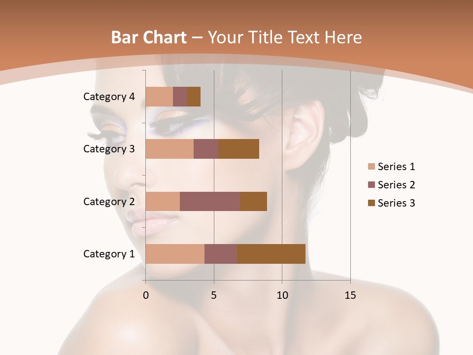 Schöne Frau PowerPoint Template