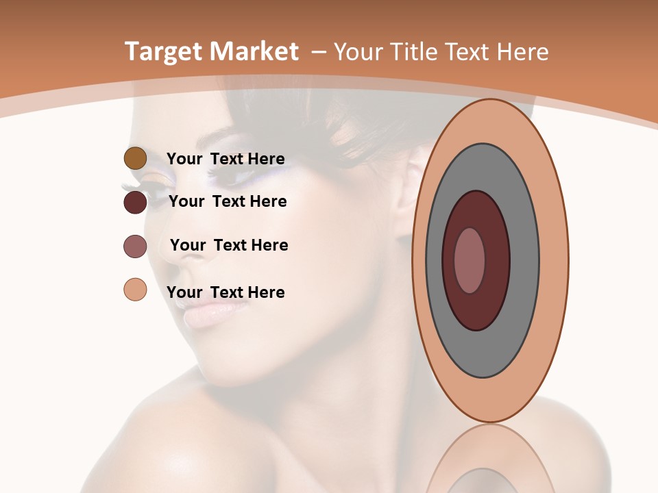 Schöne Frau PowerPoint Template