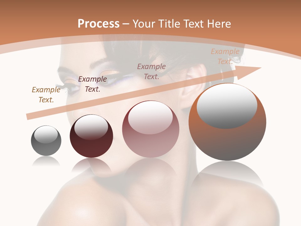 Schöne Frau PowerPoint Template