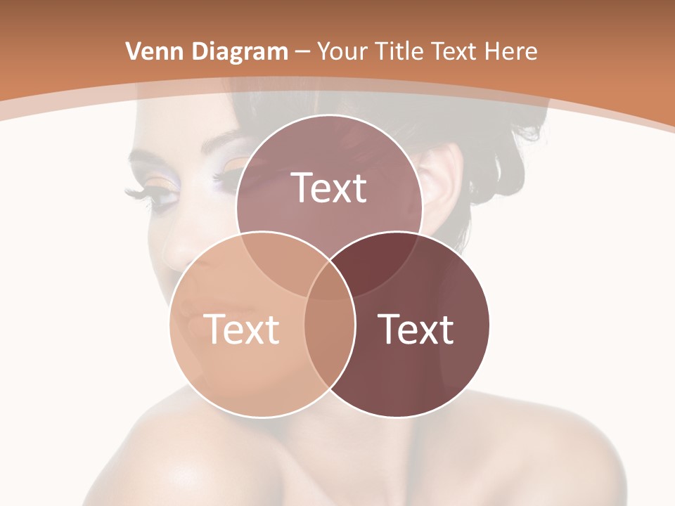 Schöne Frau PowerPoint Template