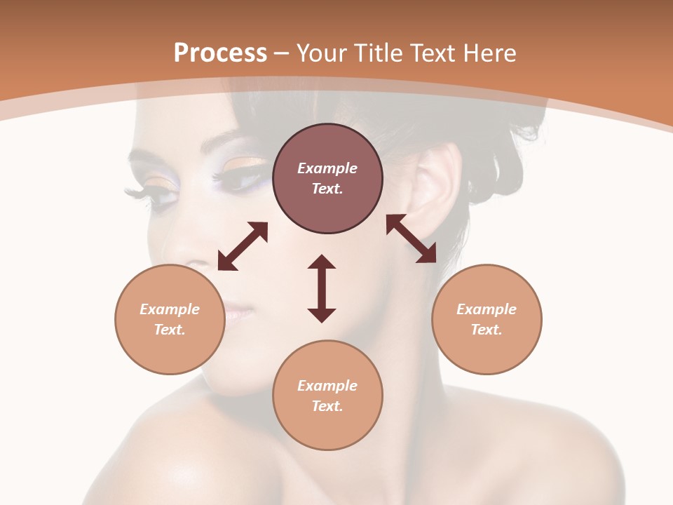 Schöne Frau PowerPoint Template