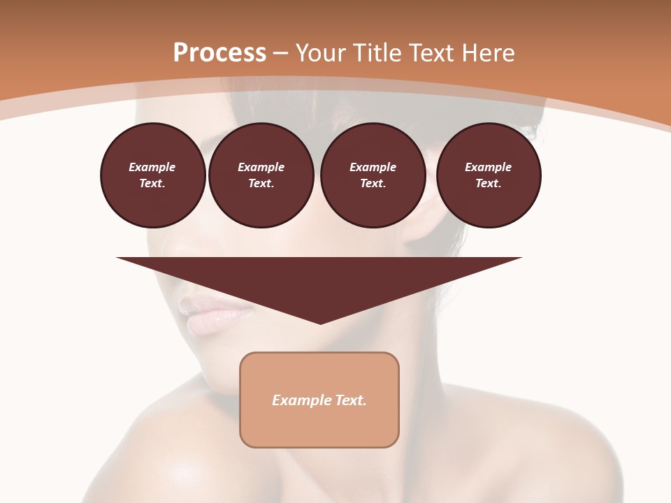 Schöne Frau PowerPoint Template