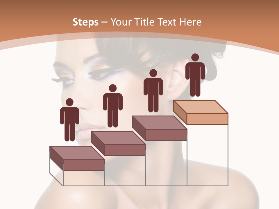 Schöne Frau PowerPoint Template