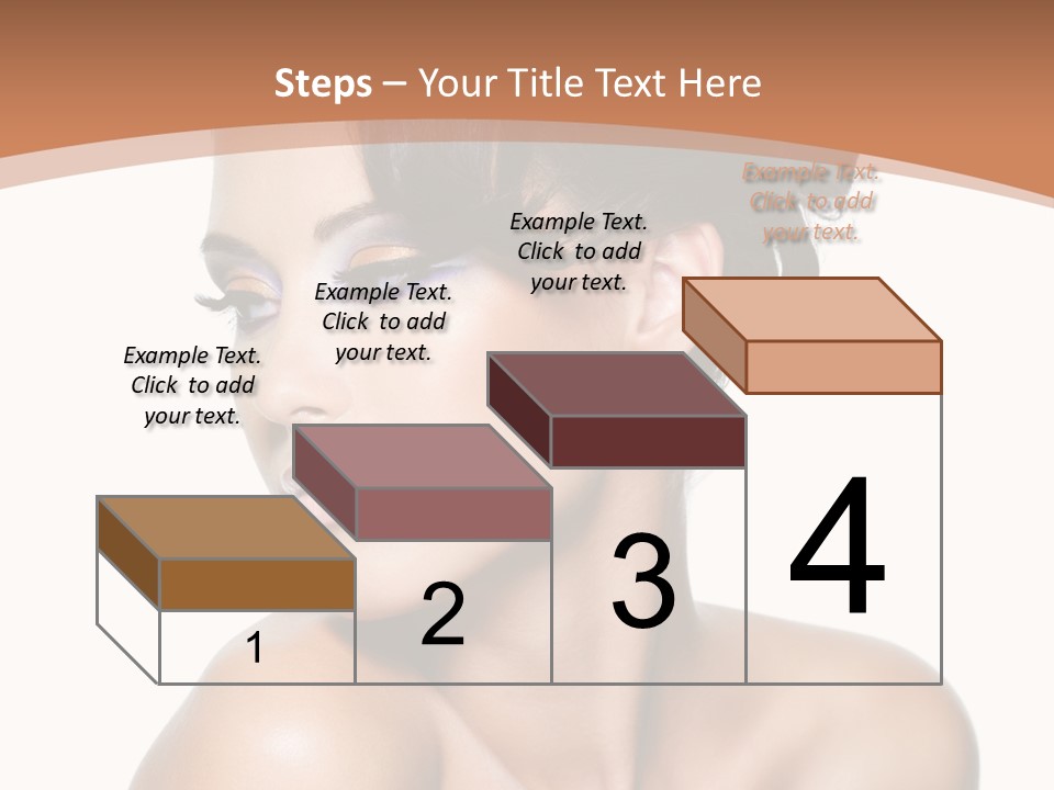 Schöne Frau PowerPoint Template