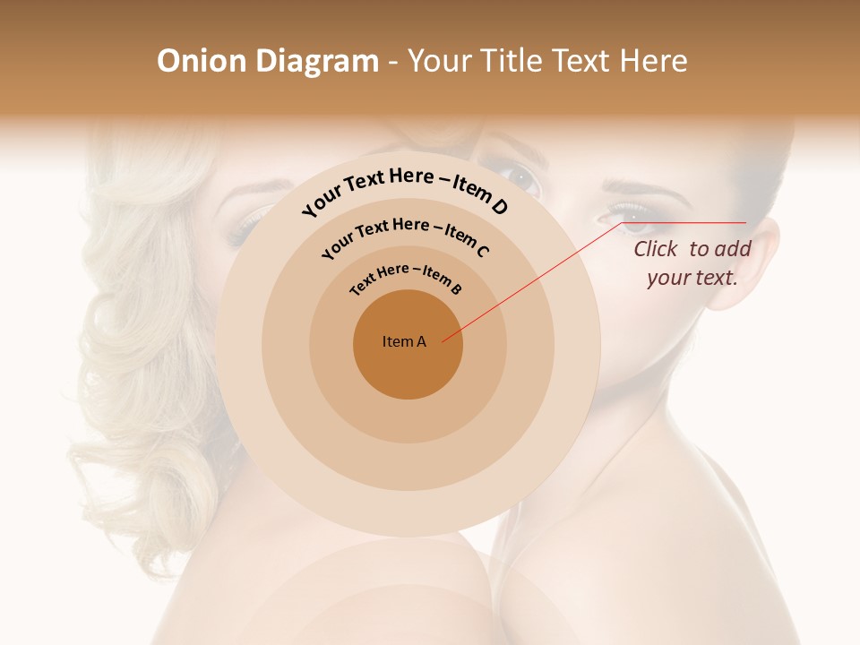 Two Happy Women PowerPoint Template