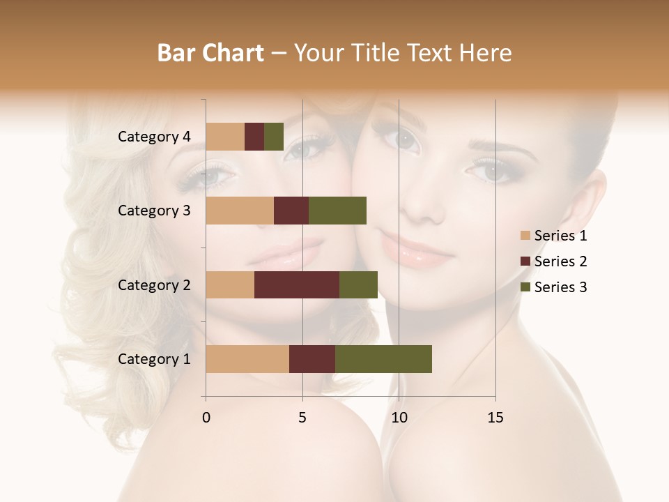 Two Happy Women PowerPoint Template