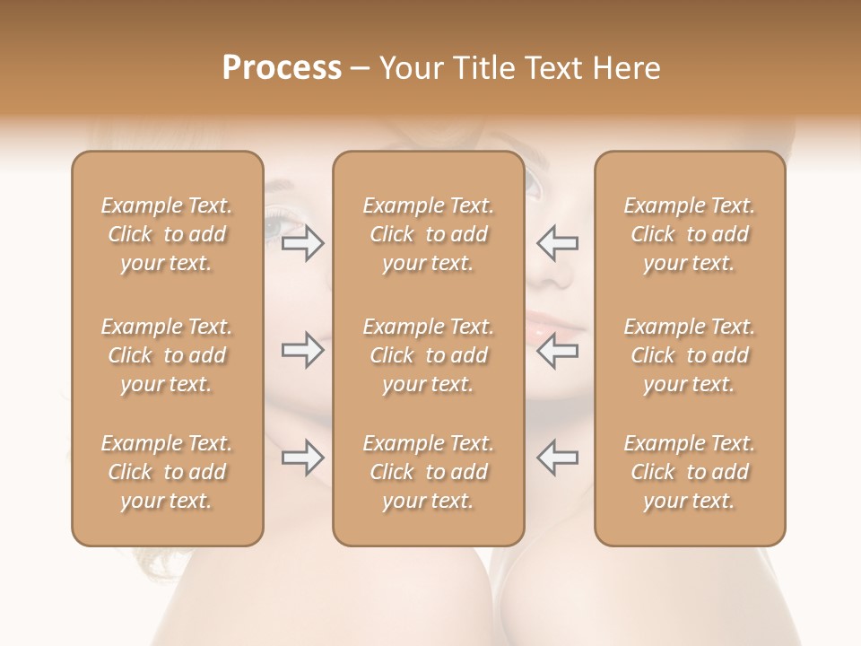 Two Happy Women PowerPoint Template
