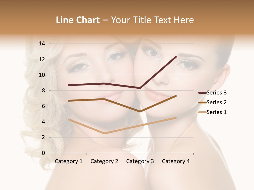 Two Happy Women PowerPoint Template