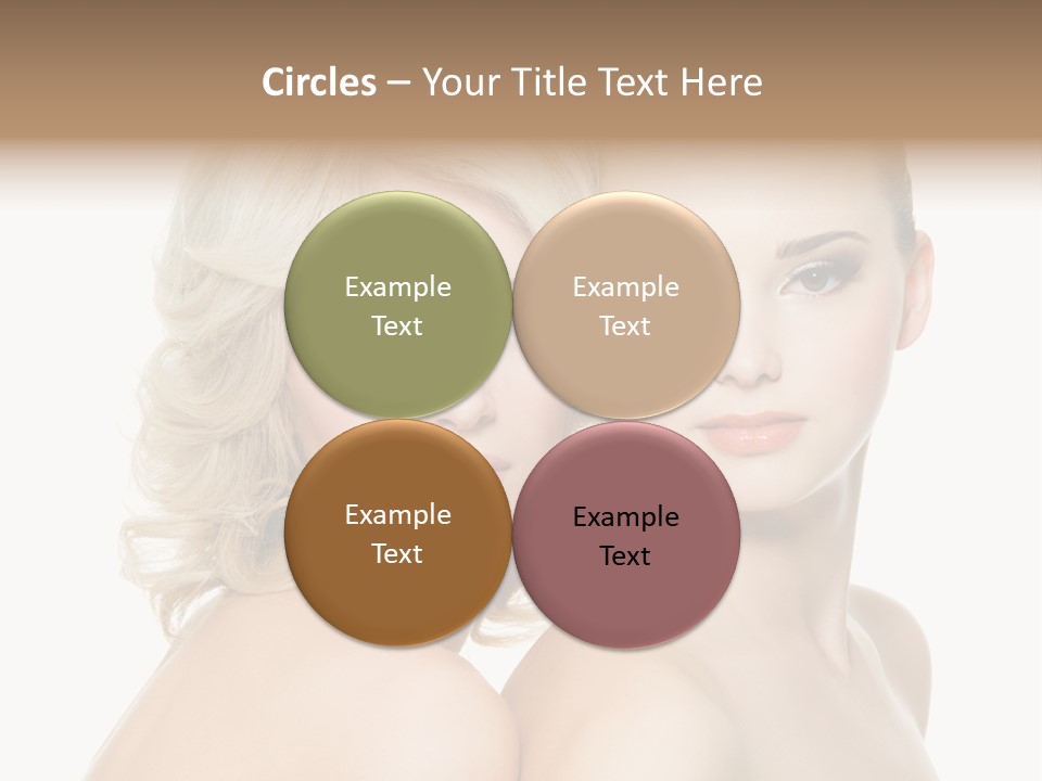 Imagenes De Caras Hermosas PowerPoint Template