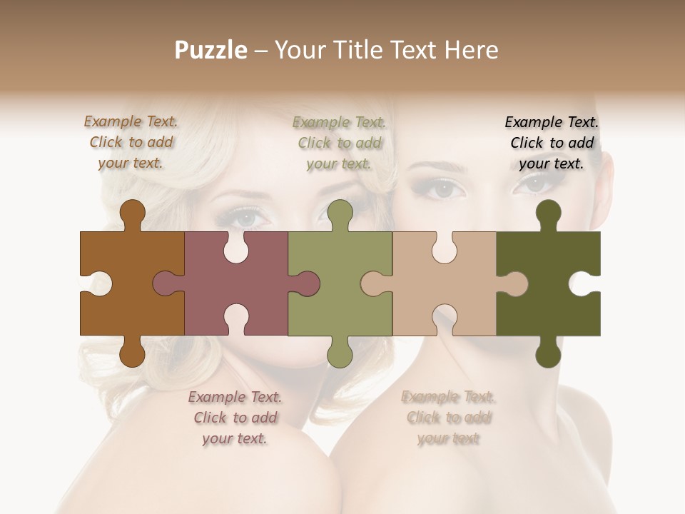 Imagenes De Caras Hermosas PowerPoint Template