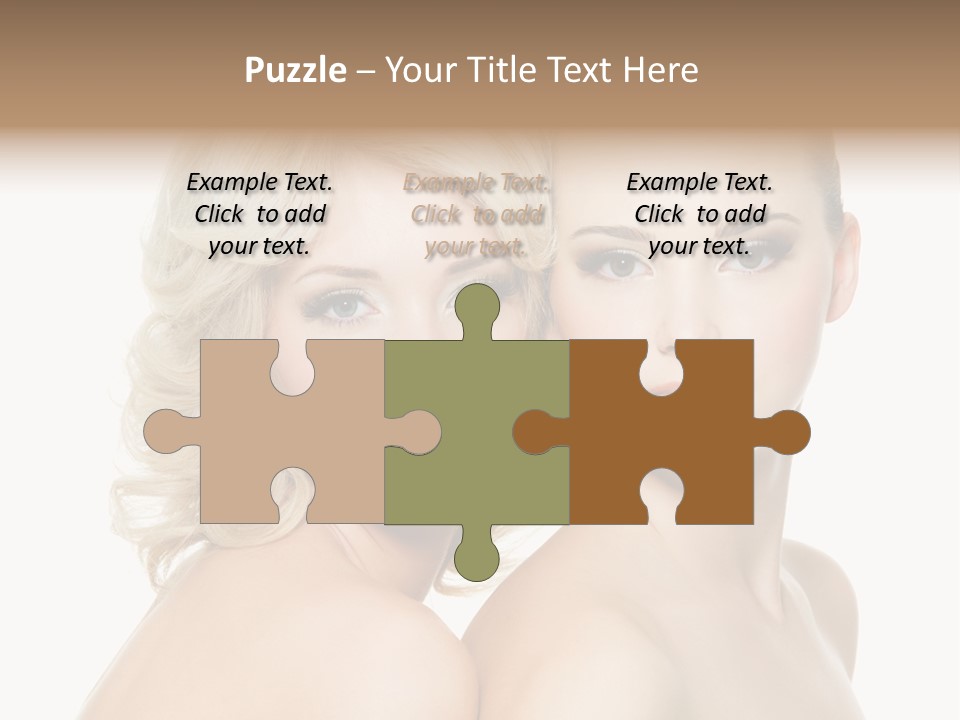 Imagenes De Caras Hermosas PowerPoint Template