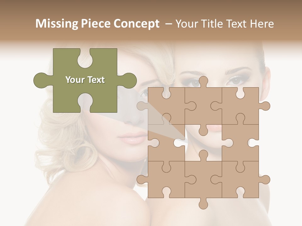 Imagenes De Caras Hermosas PowerPoint Template